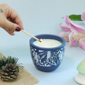 Terracotta Candle