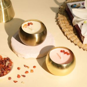 TARANG Tatva (Set Of 2 Candles)